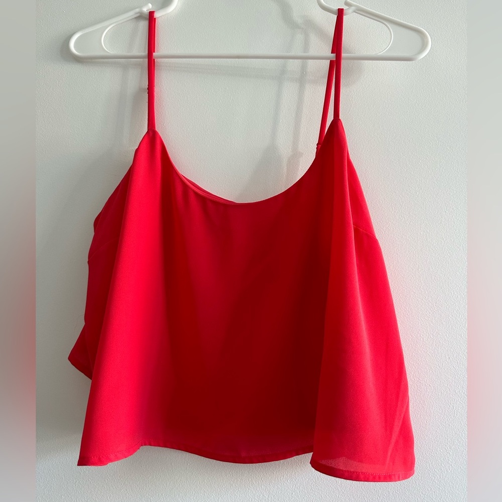 Express, Hot Pink Crop Top